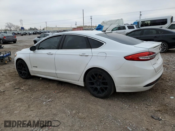 2018 Ford Fusion Hybrid Titanium with VIN 3FA6P0RU1JR151139, listed as a Copart auction lot 46028373 with 190,701 mi miles. Bid and sale history available at carsss.com. Image 2.