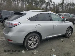 2011 Lexus RX 450h with VIN JTJBC1BA3B2417922, listed as a Copart auction lot 86585024 with 198,151 mi miles and Salvage title. Bid and sale history available at DreamBid. Image 3.