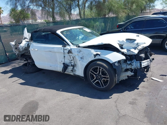2020 Ford Mustang EcoBoost with VIN 1FATP8UH5L5112720, listed as a IAAI auction lot 42626596 with Not provided miles and . Bid and sale history available at DreamBid. Image 1.