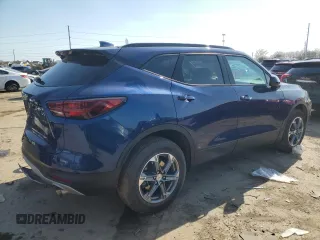 2023 Chevrolet Blazer LT z VIN 3GNKBCR41PS121933, wystawiony jako Copart lot #48974535 z przebiegiem 36 292 mil mil oraz Nie do naprawy • Non repairable. Historia ofert i sprzedaży dostępna na DreamBid. Obrazek 3.