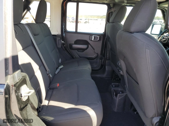 2019 Jeep Wrangler Unlimited Sport S with VIN 1C4HJXDG9KW556906, listed as a Copart auction lot 77479784 with 76,078 mi miles and Salvage Title. Bid and sale history available at carsss.com. Image 11.