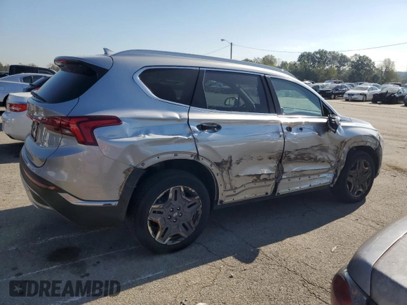 2023 Hyundai Santa Fe Hybrid Limited with VIN 5NMS5DA12PH018504, listed as a Copart auction lot 74368384 with 10,295 mi miles and Salvage Title. Bid and sale history available at carsss.com. Image 3.