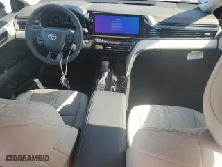 2025 Toyota Camry LE with VIN 4T1DAACK0SU053452, listed as a Copart auction lot 52866985 with 2 mi miles and Salvage Title. Bid and sale history available at carsss.com. Image 8.