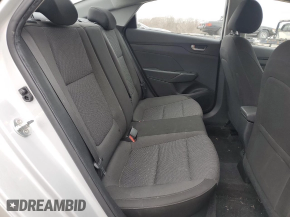 2020 Hyundai Accent SE with VIN 3KPC24A67LE107155, listed as a Copart auction lot 48229045 with 42,845 mi miles and Salvage Title. Bid and sale history available at carsss.com. Image 10.