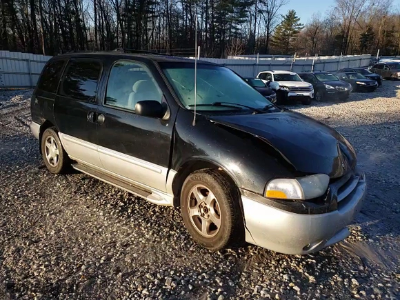 2001 Nissan Quest GXE with VIN 4N2ZN15T21D823778, listed as a Copart auction lot 84322314 with 177,401 mi miles and Clean Title. Bid and sale history available at carsss.com. Image 12.
