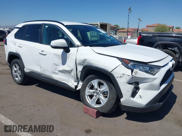 2021 Toyota RAV4 XLE with VIN 2T3P1RFV5MC152149, listed as a IAAI auction lot 42588310 with 41,075 mi miles and . Bid and sale history available at DreamBid. Image 1.