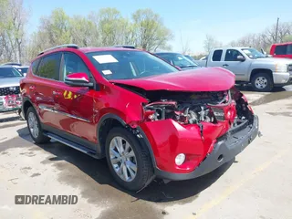 2014 Toyota RAV4 Limited with VIN 2T3DFREV7EW207724, listed as a IAAI auction lot 41905844 with 133,170 mi miles and . Bid and sale history available at DreamBid. Image 1.