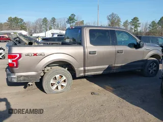 2018 Ford F-150 XL with VIN 1FTEW1E50JFC64090, listed as a IAAI auction lot 41738505 with 185,618 mi miles. Bid and sale history available at carsss.com. Image 14.