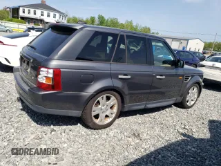 2006 Land Rover Range Rover Sport HSE z VIN SALSF25496A962842, wystawiony jako Copart lot #56920055 z przebiegiem 109 664 mil mil oraz Czysty tytuł • Clean title. Historia ofert i sprzedaży dostępna na DreamBid. Obrazek 3.