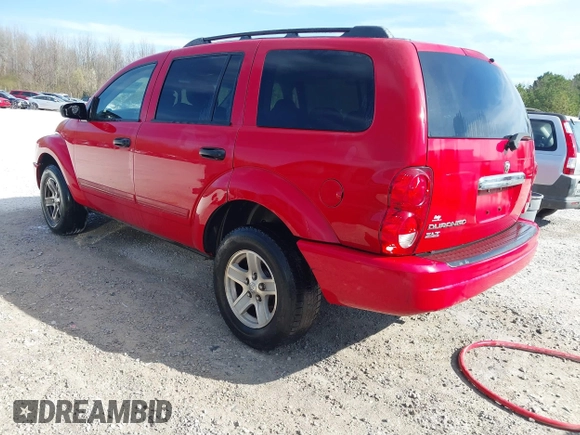 2005 Dodge Durango SLT with VIN 1D4HD48N15F612892, listed as a IAAI auction lot 41828230 with 323,800 mi miles and . Bid and sale history available at DreamBid. Image 3.