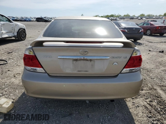 2006 Toyota Camry STD with VIN 4T1BE32K56U115457, listed as a Copart auction lot 55670154 with 185,062 mi miles and Non Repairable. Bid and sale history available at carsss.com. Image 6.