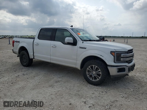 2020 Ford F-150 XL with VIN 1FTEW1E56LFA24903, listed as a Copart auction lot 54551235 with 178,503 mi miles and Clean title. Bid and sale history available at DreamBid. Image 4.