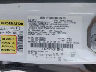 2014 Ford Fusion Titanium with VIN 3FA6P0K95ER128961, listed as a IAAI auction lot 42750668 with 197,188 mi miles and . Bid and sale history available at DreamBid. Image 9.