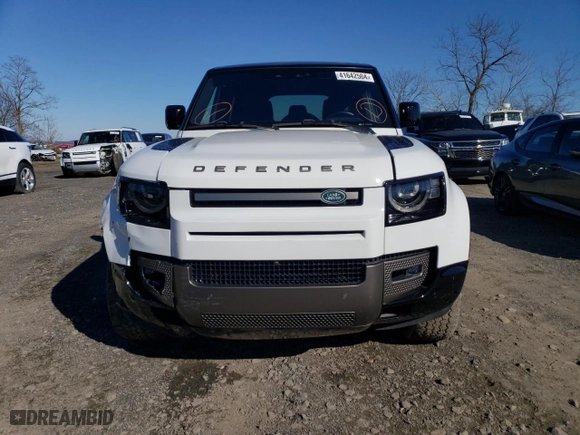 2021 Land Rover Defender X-Dynamic SE with VIN SALE27RU1M2050391, listed as a Copart auction lot 41642504 with 19,346 mi miles. Bid and sale history available at carsss.com. Image 5.
