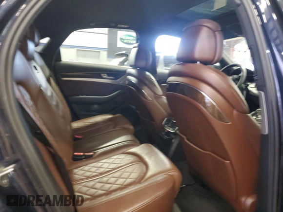 2013 Audi A8 3.0L with VIN WAUAGAFD6DN019898, listed as a Copart auction lot 45758405 with 105,190 mi miles and Clean title. Bid and sale history available at DreamBid. Image 10.