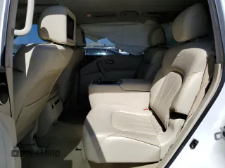 2012 Infiniti QX56 7-passenger with VIN JN8AZ2NE5C9017052, listed as a Copart auction lot 48788315 with 161,824 mi miles and Salvage Title. Bid and sale history available at carsss.com. Image 11.