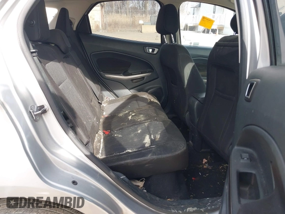 2019 Ford EcoSport SE with VIN MAJ6S3GLXKC287084, listed as a IAAI auction lot 41635051 with 79,996 mi miles. Bid and sale history available at carsss.com. Image 8.