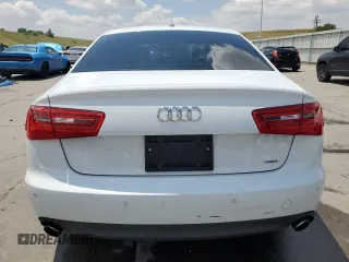 2012 Audi A6 Premium Plus with VIN WAUGGAFC5CN127963, listed as a Copart auction lot 63074335 with 140,979 mi miles and Salvage title. Bid and sale history available at DreamBid. Image 6.