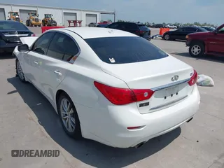 2014 Infiniti Q50 Premium z VIN JN1BV7AP8EM691683, wystawiony jako IAAI lot #42064258 z przebiegiem 146 805 mil mil oraz . Historia ofert i sprzedaży dostępna na DreamBid. Obrazek 3.