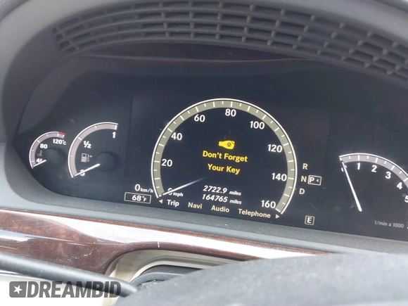 2012 Mercedes-Benz S 550 z VIN WDDNG7DB2CA465597, wystawiony jako IAAI lot #41693984 z przebiegiem 164 765 mil mil oraz . Historia ofert i sprzedaży dostępna na DreamBid. Obrazek 7.