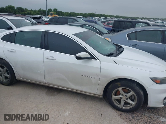 2016 Chevrolet Malibu LS with VIN 1G1ZB5ST2GF342667, listed as a IAAI auction lot 42395723 with 221,973 mi miles and . Bid and sale history available at DreamBid. Image 13.
