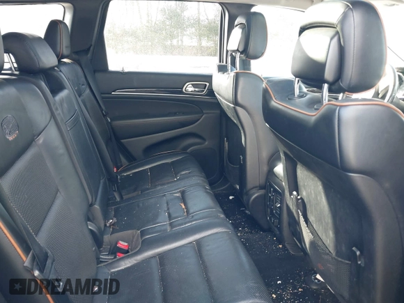 2013 Jeep Grand Cherokee Overland with VIN 1C4RJFCT3DC636378, listed as a IAAI auction lot 41477415 with 147,651 mi miles. Bid and sale history available at carsss.com. Image 8.