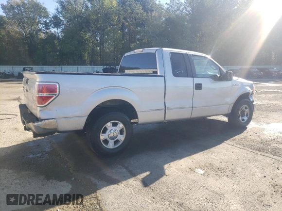 2009 Ford F-150 STX with VIN 1FTRX12839FB47211, listed as a Copart auction lot 78405424 with 277,154 mi miles and Salvage Title. Bid and sale history available at carsss.com. Image 3.