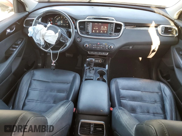 2018 Kia Sorento EX with VIN 5XYPH4A53JG410196, listed as a Copart auction lot 89075895 with 77,481 mi miles and Salvage Title. Bid and sale history available at DreamBid. Image 8.