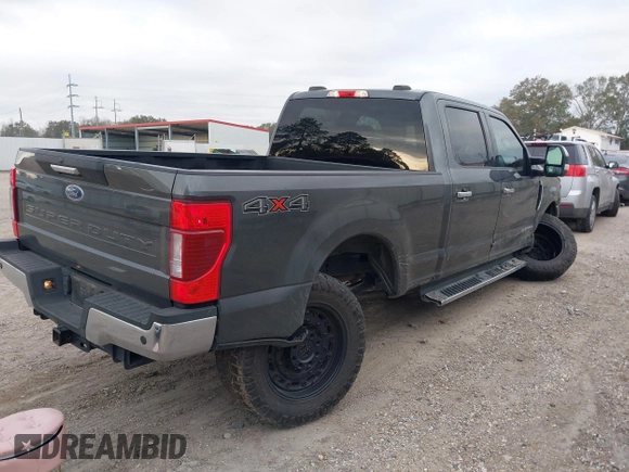2020 Ford F-250 XL with VIN 1FT7W2BT0LED57167, listed as a IAAI auction lot 41233813 with 62,407 mi miles and . Bid and sale history available at DreamBid. Image 4.
