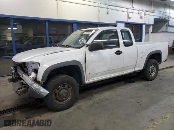 2007 Chevrolet Colorado Work Truck with VIN 1GCDT19E178226315, listed as a Copart auction lot 44974675 with 154,871 mi miles and Salvage Title. Bid and sale history available at carsss.com. Image 1.