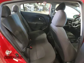 2017 Kia Rio LX with VIN KNADM4A34H6035510, listed as a Copart auction lot 63038054 with 52,837 mi miles and Salvage Title. Bid and sale history available at carsss.com. Image 10.
