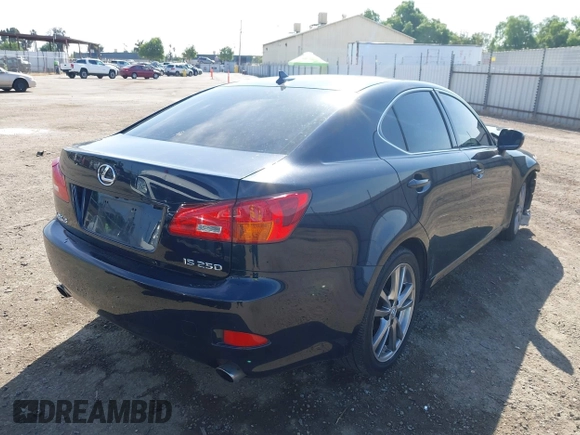 2008 Lexus IS 250 with VIN JTHBK262982077360, listed as a IAAI auction lot 42032318 with 131,787 mi miles. Bid and sale history available at carsss.com. Image 4.