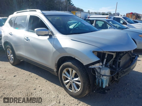 2014 Nissan Rogue S with VIN 5N1AT2MV9EC757137, listed as a IAAI auction lot 41826847 with 170,793 mi miles. Bid and sale history available at carsss.com. Image 1.