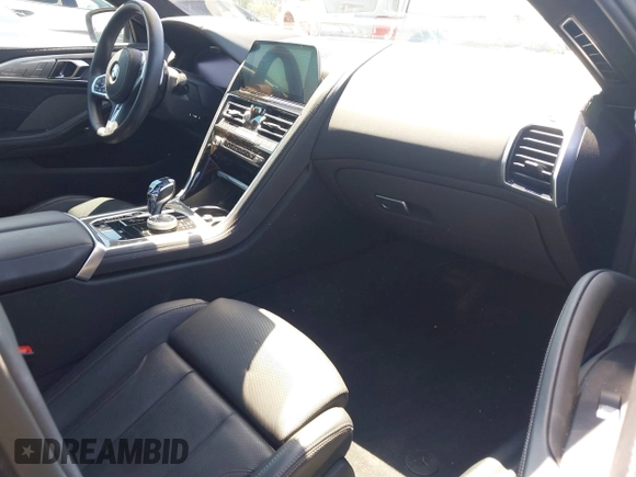 2022 BMW 8 Series 840i with VIN WBAGV2C09NCH74342, listed as a IAAI auction lot 42326824 with 12,745 mi miles and . Bid and sale history available at DreamBid. Image 5.