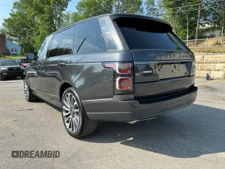 2019 Land Rover Range Rover with VIN SALGS5RE9KA528226, listed as a Copart auction lot 60043915 with 98,488 mi miles and Clean title. Bid and sale history available at DreamBid. Image 2.