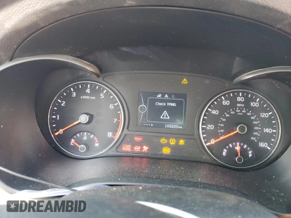 2016 Kia Optima LX with VIN KNAGT4L33G5070945, listed as a Copart auction lot 43010025 with 103,220 mi miles and Salvage Title. Bid and sale history available at carsss.com. Image 9.