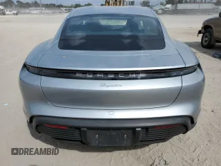 2021 Porsche Taycan with VIN WP0AA2Y17MSA16879, listed as a Copart auction lot 44595125 with 7,105 mi miles and Non repairable. Bid and sale history available at DreamBid. Image 6.
