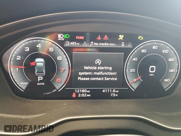 2023 Audi Q5 S line Premium Plus with VIN WA1EABFY5P2132689, listed as a Copart auction lot 66293274 with 12,180 mi miles and Salvage Title. Bid and sale history available at DreamBid. Image 9.