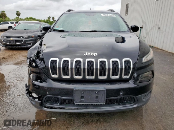 2017 Jeep Cherokee Sport with VIN 1C4PJLAB2HW640765, listed as a Copart auction lot 63521905 with 83,754 mi miles and Clean title. Bid and sale history available at DreamBid. Image 5.