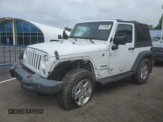 2018 Jeep Wrangler Sport S z VIN 1C4AJWAG8JL867954, wystawiony jako Copart lot #57175235 z przebiegiem 69 390 mil mil oraz Szkoda całkowita • Salvage title. Historia ofert i sprzedaży dostępna na DreamBid. Obrazek 1.