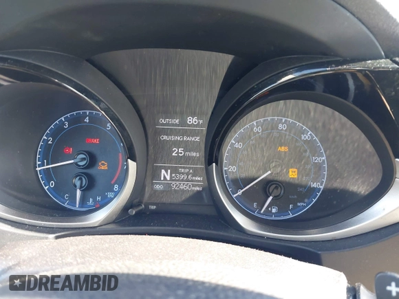 2016 Toyota Corolla L with VIN 2T1BURHE4GC686254, listed as a IAAI auction lot 40664636 with 92,460 mi miles and . Bid and sale history available at DreamBid. Image 7.