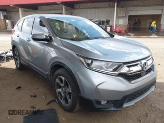 2019 Honda CR-V EX with VIN 5J6RW1H57KA043415, listed as a IAAI auction lot 41970188 with 27,363 mi miles. Bid and sale history available at carsss.com. Image 1.