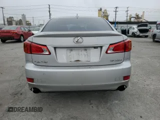 2010 Lexus IS 250 with VIN JTHBF5C24A5110506, listed as a Copart auction lot 52931455 with 117,942 mi miles and Salvage Title. Bid and sale history available at DreamBid. Image 6.