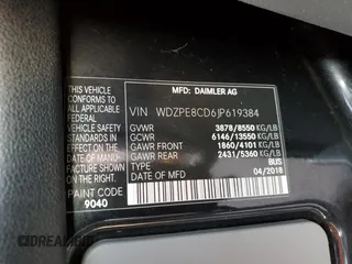 2018 Mercedes-Benz Sprinter Passenger with VIN WDZPE8CD6JP619384, listed as a Copart auction lot 77494624 with Not Provided miles and Clean Title. Bid and sale history available at carsss.com. Image 13.