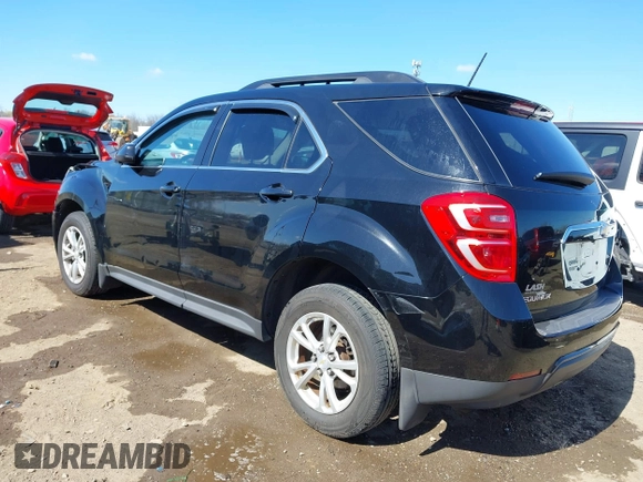 2017 Chevrolet Equinox LT with VIN 2GNALCEK6H1594625, listed as a IAAI auction lot 42023708 with 128,062 mi miles. Bid and sale history available at carsss.com. Image 3.