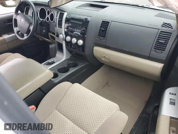 2009 Toyota Tundra z VIN 5TFBT54189X015186, wystawiony jako Copart lot #88689195 z przebiegiem Nie podano mil oraz Szkody całkowita. Historia ofert i sprzedaży dostępna na DreamBid. Obrazek 8.
