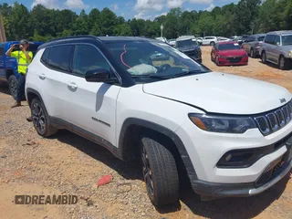2023 Jeep Compass Limited с VIN 3C4NJDCN8PT569144, выставлен на аукционе IAAI как лот 42750920 с пробегом 52 434 миль миль и . История ставок и продаж доступна на DreamBid. Изображение 1.