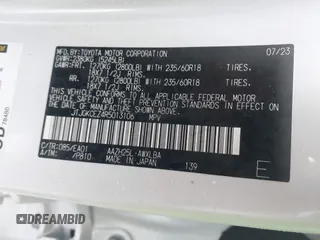 2024 Lexus NX 350h Premium z VIN JTJGKCEZ4R5013106, wystawiony jako IAAI lot #41499547 z przebiegiem 13 651 mil mil oraz . Historia ofert i sprzedaży dostępna na DreamBid. Obrazek 9.