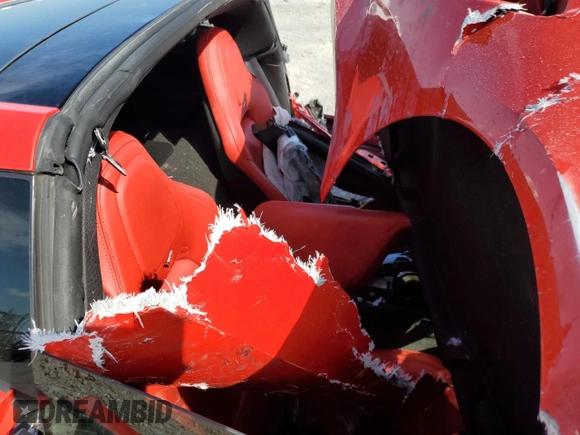 2014 Chevrolet Corvette Z51 3LT with VIN 1G1YM2D78E5128094, listed as a Copart auction lot 59818955 with Not provided miles and Salvage title. Bid and sale history available at DreamBid. Image 10.