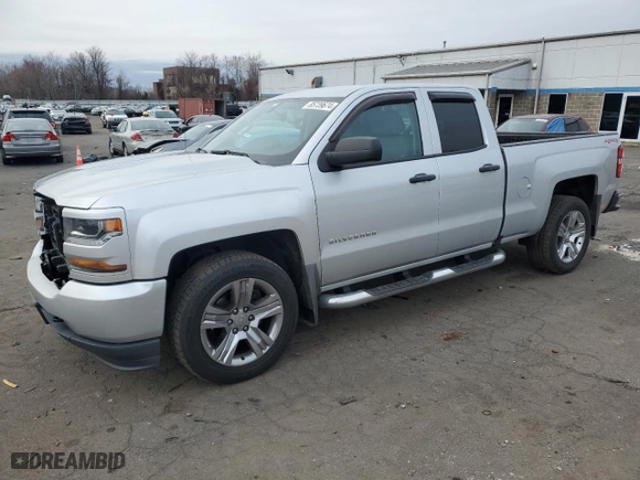 2017 Chevrolet Silverado 1500 Custom with VIN 1GCVKPEC2HZ366318, listed as a Copart auction lot 85739674 with 74,371 mi miles and Salvage Title. Bid and sale history available at carsss.com. Image 1.